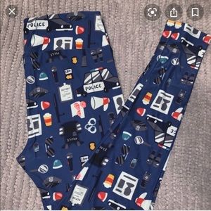 LuLaRoe Police Leggings T/C